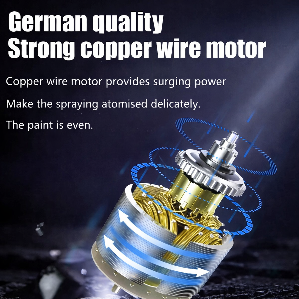 AFABEITA Wall Paint Spray Gun Semprot Cat Dinding Elektrik 800ml 200W - CX41 Gambar produk AFABEITA Wall Paint Spray Gun Semprot Cat Dinding Elektrik 800ml 200W - CX41