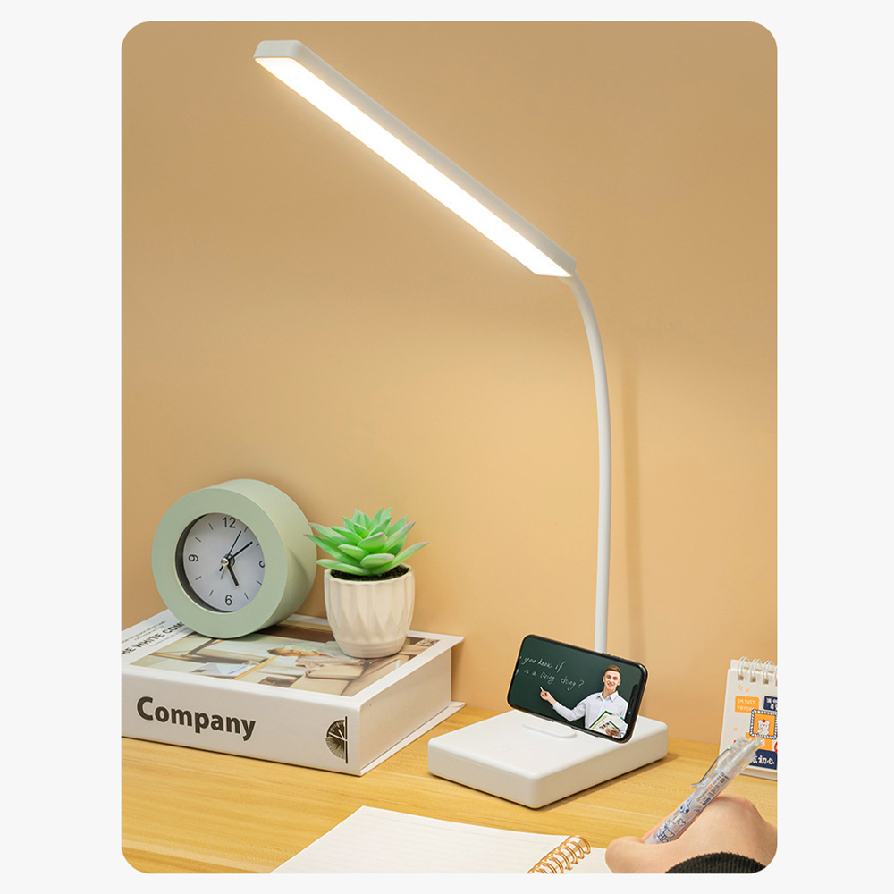 Gambar produk FEIMEI Lampu Meja Belajar 3in1 Color Desk Lamp Rechargeable 1200mAh - T1903