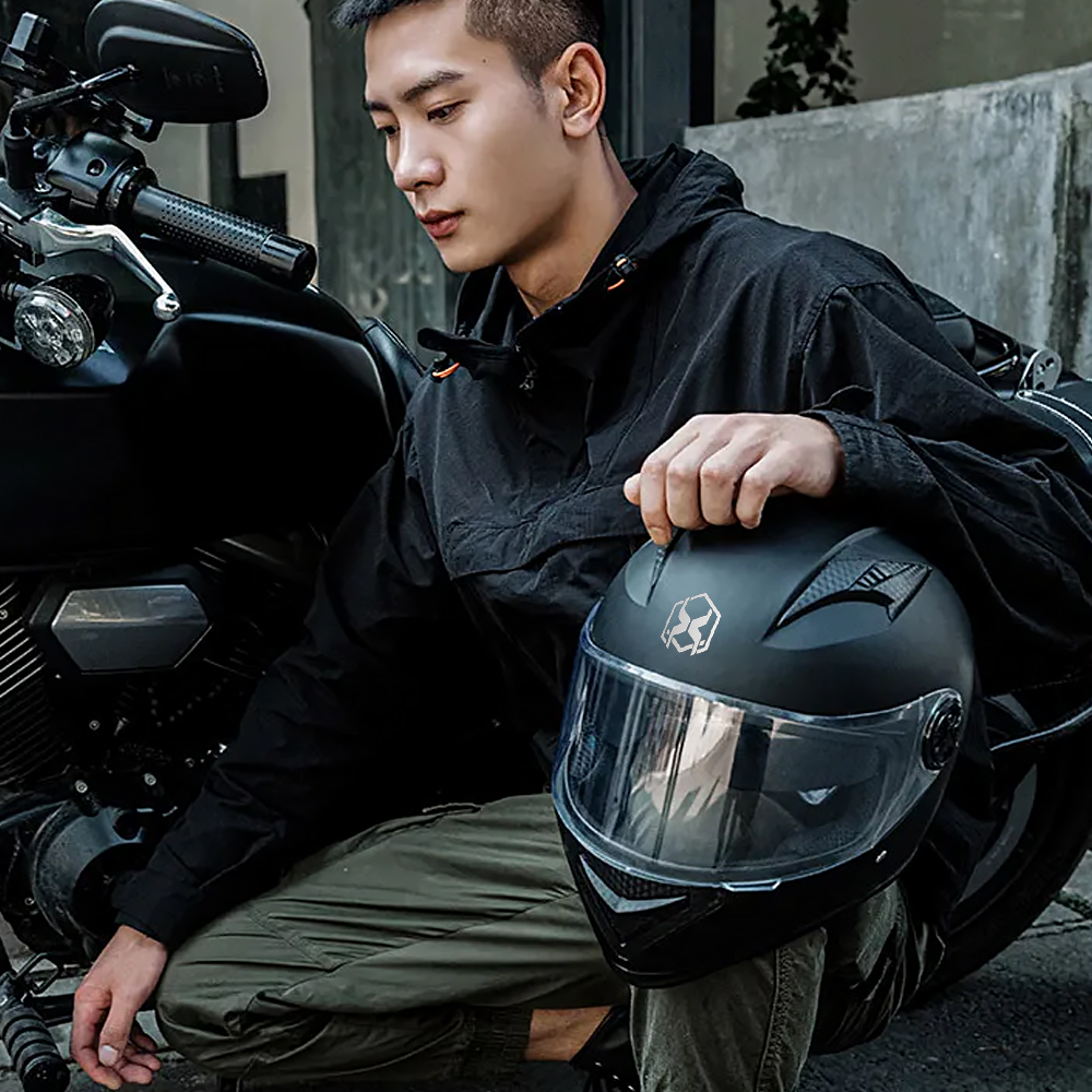 AXK Helm Full Face Motor Sport Olahraga Double Lens Anti Fog Motocycle - A557 Gambar produk AXK Helm Full Face Motor Sport Olahraga Double Lens Anti Fog Motocycle - A557