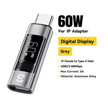 ESSAGER OTG Apple Digital Adapter Fast Charging 3A 480Mbps - ES-OTG25