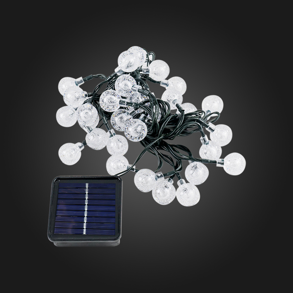 TaffLED Lampu Hias Dekorasi String Solar Panel 30 LED 8 Mode 6.5M - 896 Gambar produk TaffLED Lampu Hias Dekorasi String Solar Panel 30 LED 8 Mode 6.5M - 896