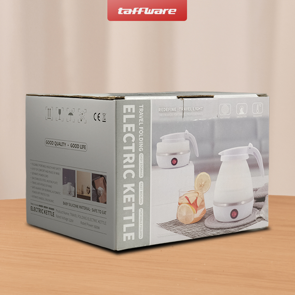Taffware Teko Listrik Pemanas Foldable Air Water Heater 600W 600ml - HY-01 Gambar produk Taffware Teko Listrik Pemanas Foldable Air Water Heater 600W 600ml - HY-01