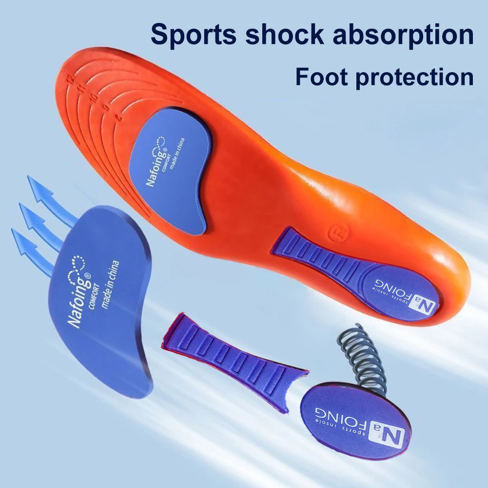 Nafoing Insole Sepatu Alas Kaki Orthopedic Sole Shock Absorption EVA 41-42 - EL05 Gambar produk Nafoing Insole Sepatu Alas Kaki Orthopedic Sole Shock Absorption EVA 41-42 - EL05