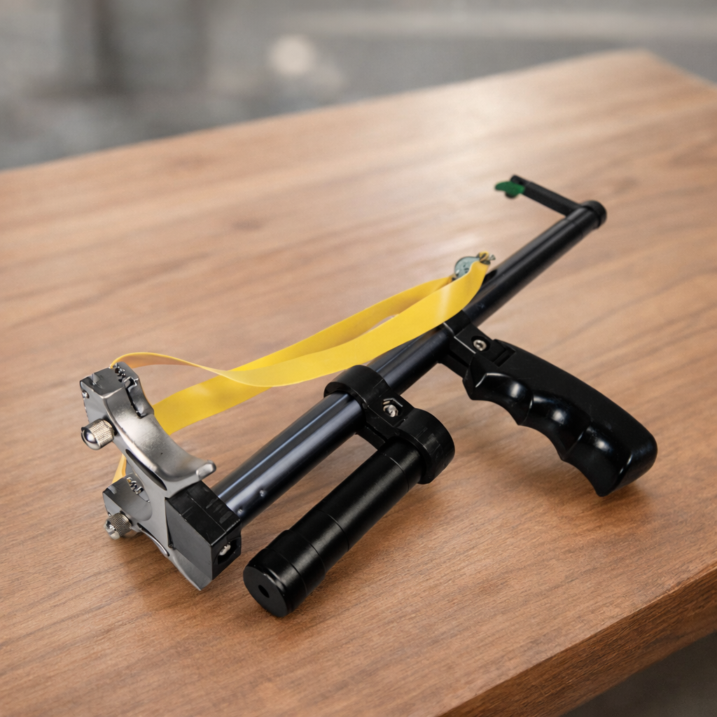 SYQT Ketapel High Precision Telescopic Hunting Slingshot with Laser - HW-GJ050 Gambar produk SYQT Ketapel High Precision Telescopic Hunting Slingshot with Laser - HW-GJ050