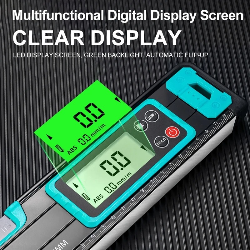 LTOOLS Spirit Level Waterpass Digital Magnetic High Precision 30cm - G50 Gambar produk LTOOLS Spirit Level Waterpass Digital Magnetic High Precision 30cm - G50