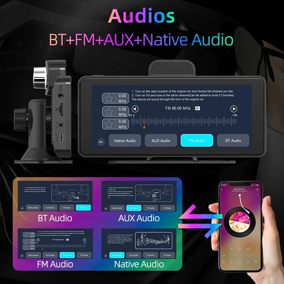 IMAGEBON Head Unit Tape Mobil Touch Screen 10.26Inch Android 4K 1080P - HT686 Pro Gambar produk IMAGEBON Head Unit Tape Mobil Touch Screen 10.26Inch Android 4K 1080P - HT686 Pro