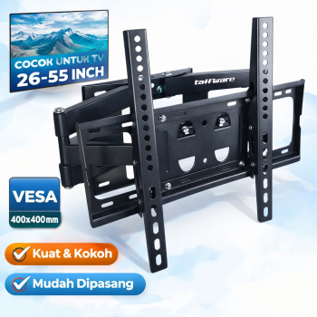 Taffware Bracket TV Telescopic VESA 400 x 400 for 26-55 Inch TV - CP402
