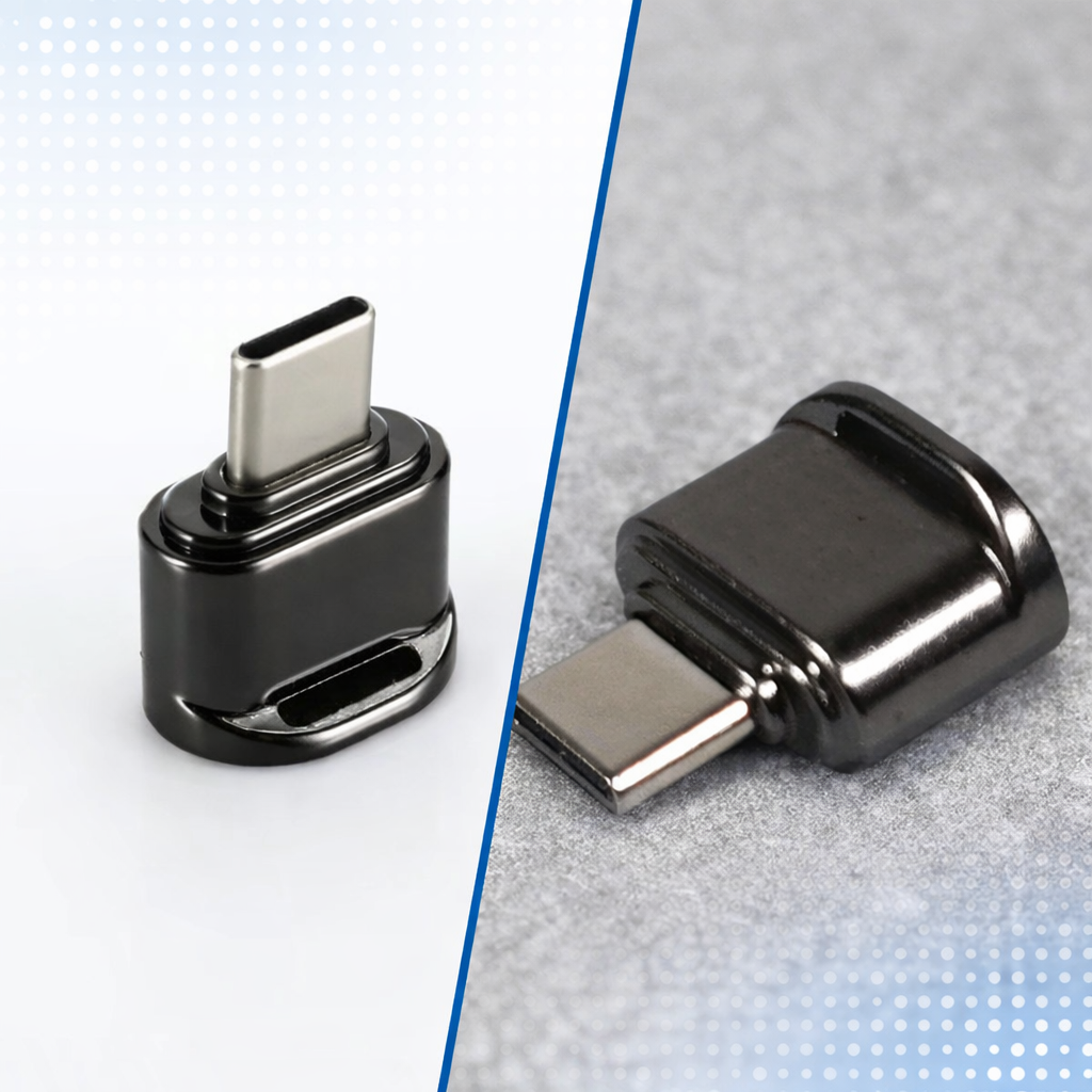 Kinganda OTG Type C Card Reader Micro SD SDHC SDXC Adaptor Converter - P30 Gambar produk Kinganda OTG Type C Card Reader Micro SD SDHC SDXC Adaptor Converter - P30