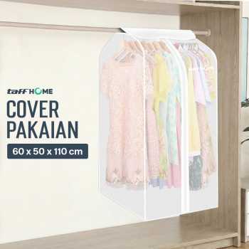 TaffHOME PEVA Cover Pakaian Anti Debu Cloth Organizer 60x50x110cm - PE1