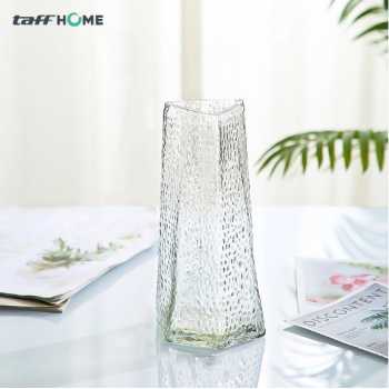 TaffHOME Vas Bunga Dekorasi Interior Ruang Tamu Model Triangle - QT-03