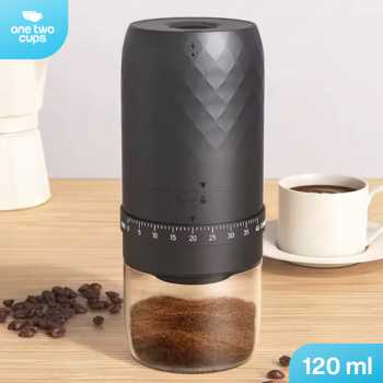 One Two Cups Alat Penggiling Kopi Elektrik Grinder Adjustable 1800mAh - KMDJ-3AW