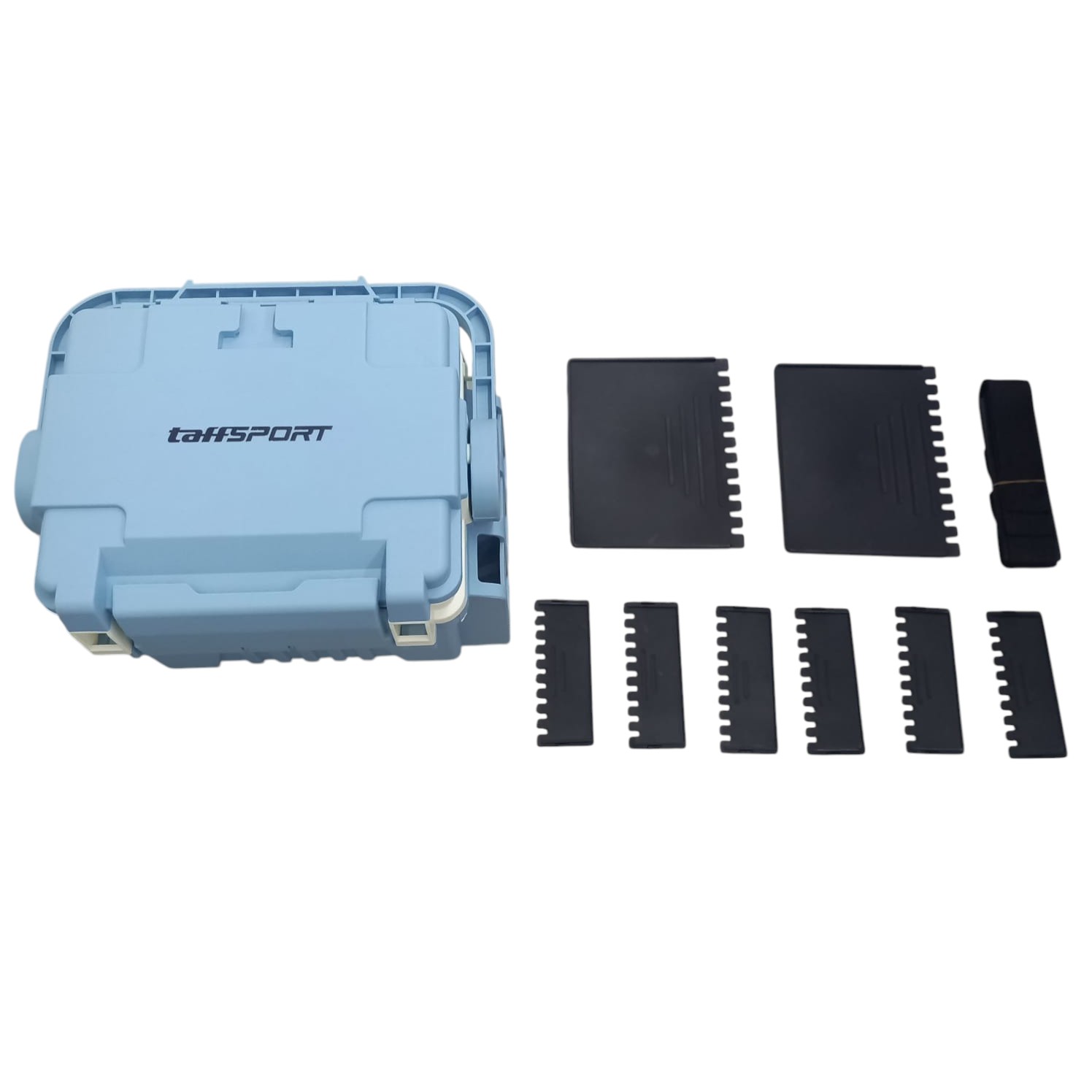 TaffSPORT Kotak Perkakas Pancing Fishing Tackle Box Double Layer 6L - JF-31 Gambar produk TaffSPORT Kotak Perkakas Pancing Fishing Tackle Box Double Layer 6L - JF-31