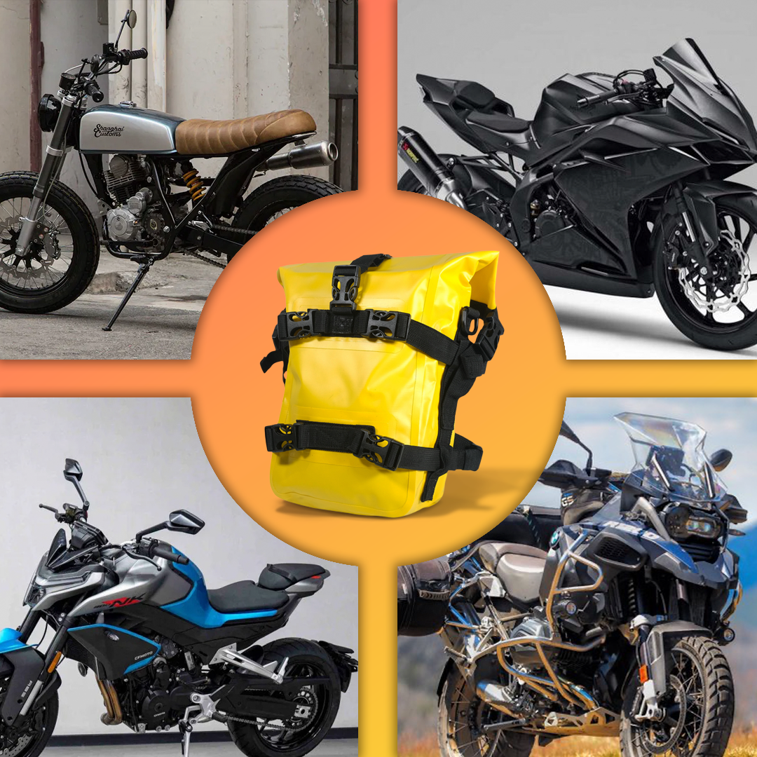 Blinkminds Tas Motor Touring Side Bumper Pannier Bag Waterproof 8L - BM07 Gambar produk Blinkminds Tas Motor Touring Side Bumper Pannier Bag Waterproof 8L - BM07 - 7