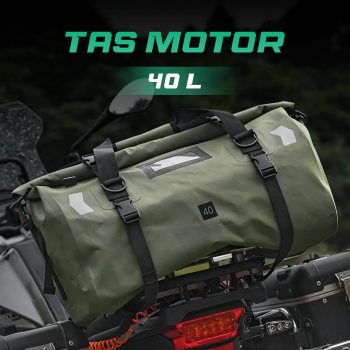 CHINK Tas Motor Touring Back Seat Tail Pannier Bag Waterproof PVC - CH03