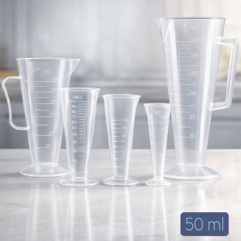 VYROX Gelas Ukur Plastik Kerucut Multifungsi Cone Measuring Cup - BR10