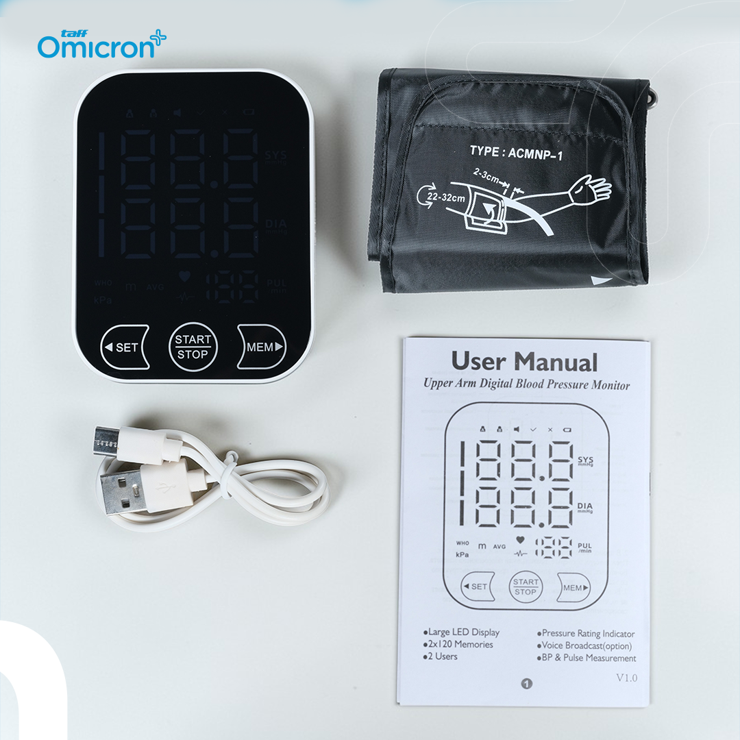 JBKOM Tensimeter Digital Pengukur Tekanan Darah Dual Power Bahasa Indonesia - BK-803 Gambar produk JBKOM Tensimeter Digital Pengukur Tekanan Darah Dual Power Bahasa Indonesia - BK-803