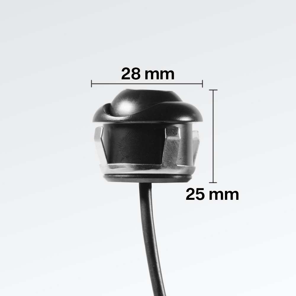 Kamera Mundur Parkir Mobil 360 Degree Compact 480TVL IP68 - W360 Gambar produk Kamera Mundur Parkir Mobil 360 Degree Compact 480TVL IP68 - W360