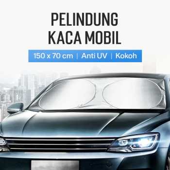 Gambar produk Yocowu Pelindung Kaca Depan Mobil Anti UV Car Sun Shade 150x70cm - YU-157