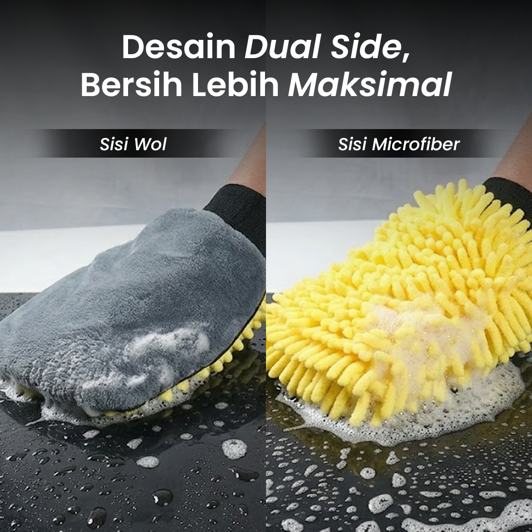 Byfa Sarung Tangan Kain Lap Mobil Wool Microfiber Glove - L-12 Gambar produk Byfa Sarung Tangan Kain Lap Mobil Wool Microfiber Glove - L-12
