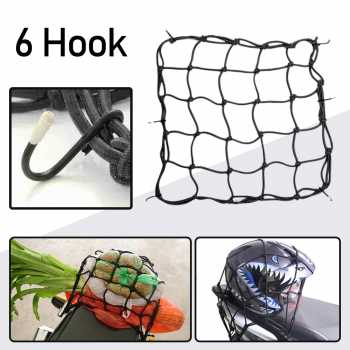 POSH Jaring Helm Motor Elastis 6 Hook Multifungsi - P6