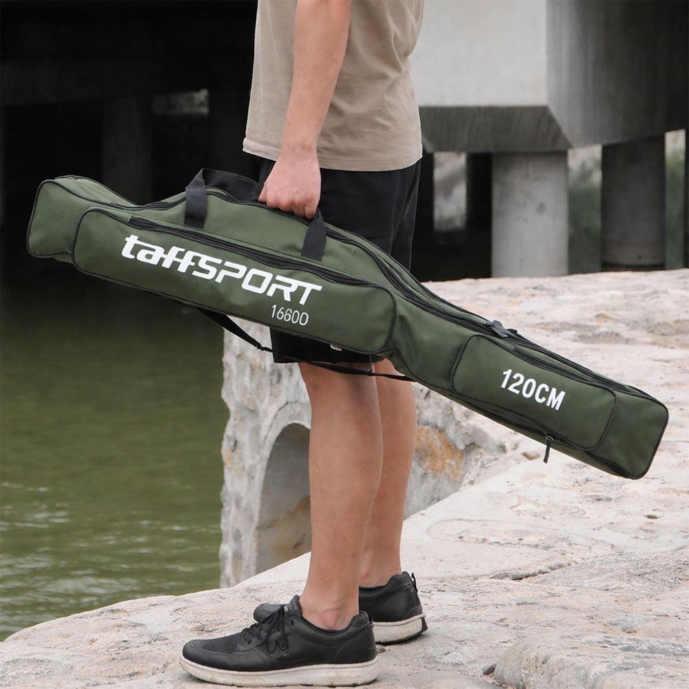 Gambar produk TaffSPORT Tas Pancing Joran Portable Fishing Bag 120cm - 1680D