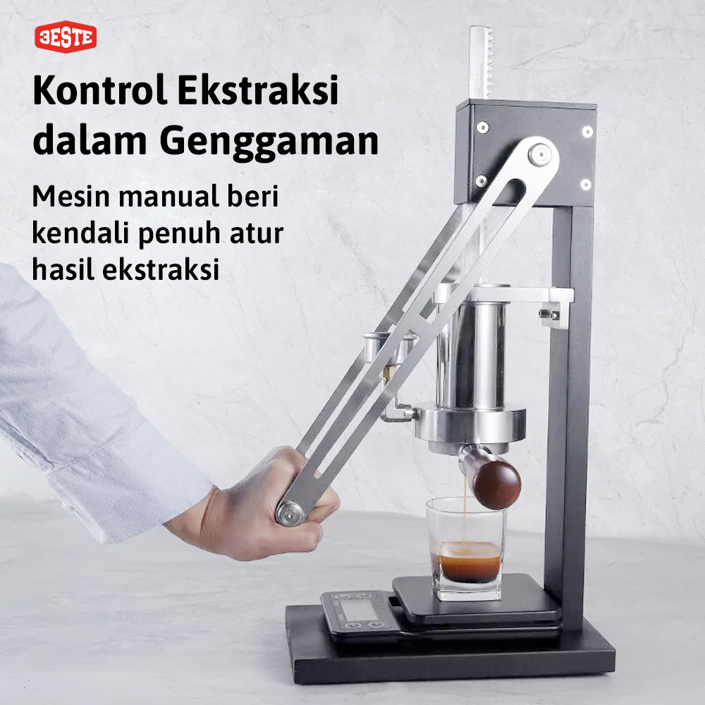 Trieste Mesin Kopi Espresso Manual Coffee Maker Hand Press 25 Bar - KX-HPEM-1 Gambar produk Trieste Mesin Kopi Espresso Manual Coffee Maker Hand Press 25 Bar - KX-HPEM-1