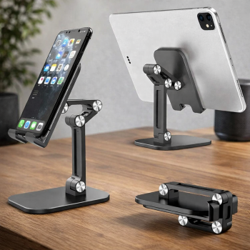CMAOS Stand HP Lipat Foldable Adjustable Multi Angle Phone Holder - X-2