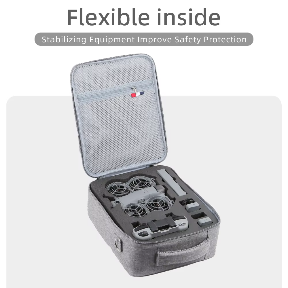 ZINTICH Tas Drone Protective Storage Bag DJI Neo 2 Nylon 31x26x11cm - Z20 Gambar produk ZINTICH Tas Drone Protective Storage Bag DJI Neo 2 Nylon 31x26x11cm - Z20