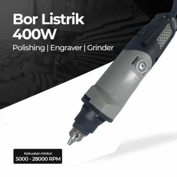 HILDA Bor Listrik Mini Electric Drill Polishing Engraver Grinder 400W - MD400