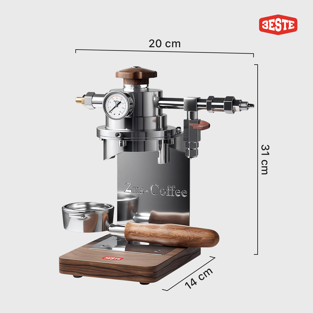 Trieste Mesin Kopi Espresso Pneumatic Coffee Maker 85ml with PID - AW1S Gambar produk Trieste Mesin Kopi Espresso Pneumatic Coffee Maker 85ml with PID - AW1S