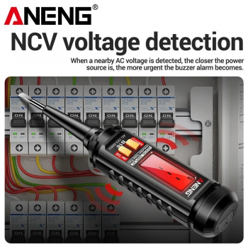 Gambar produk ANENG Digital Multimeter Tespen Screwdriver Tester AC Voltage NCV - B16