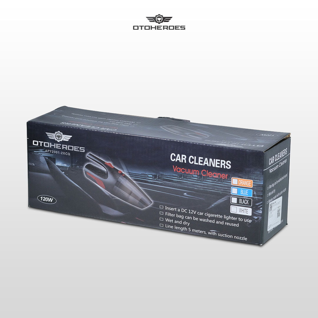 OTOHEROES Vacuum Cleaner Penyedot Debu Mobil 12V 120W - APY2001-2XCQ Gambar produk OTOHEROES Vacuum Cleaner Penyedot Debu Mobil 12V 120W - APY2001-2XCQ