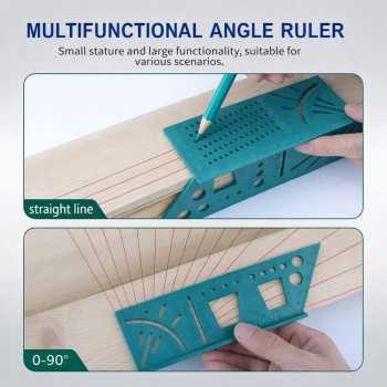 Gambar produk DIDIHOU Penggaris Mark Line Measuring Gauge T-Type Ruler 90 Degree - M15