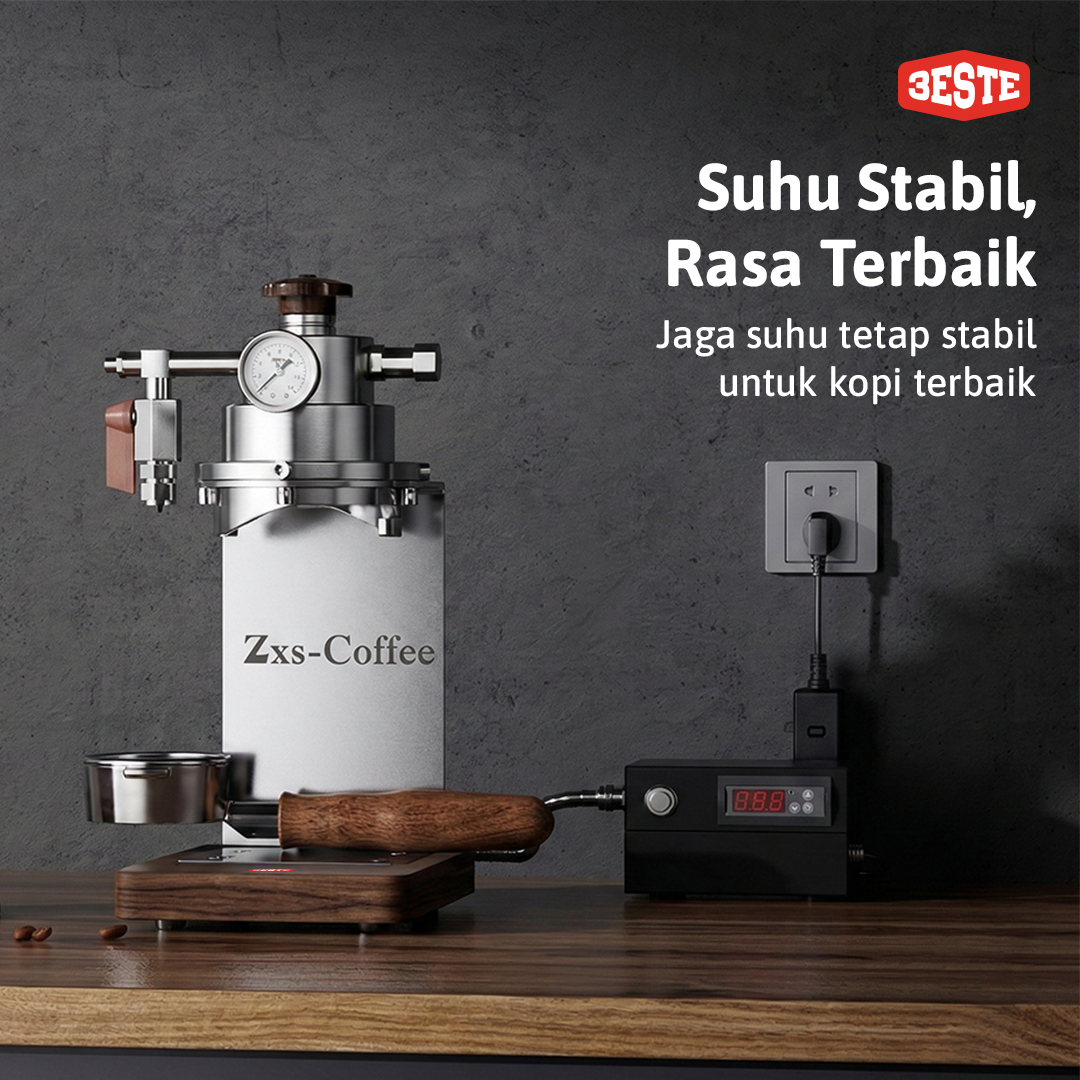 Trieste Mesin Kopi Espresso Pneumatic Coffee Maker 85ml with PID - AW1S Gambar produk Trieste Mesin Kopi Espresso Pneumatic Coffee Maker 85ml with PID - AW1S