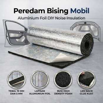 Podna Peredam Bising Mobil Aluminium Foil DIY Noise Insulation 2M 50cm - PD20