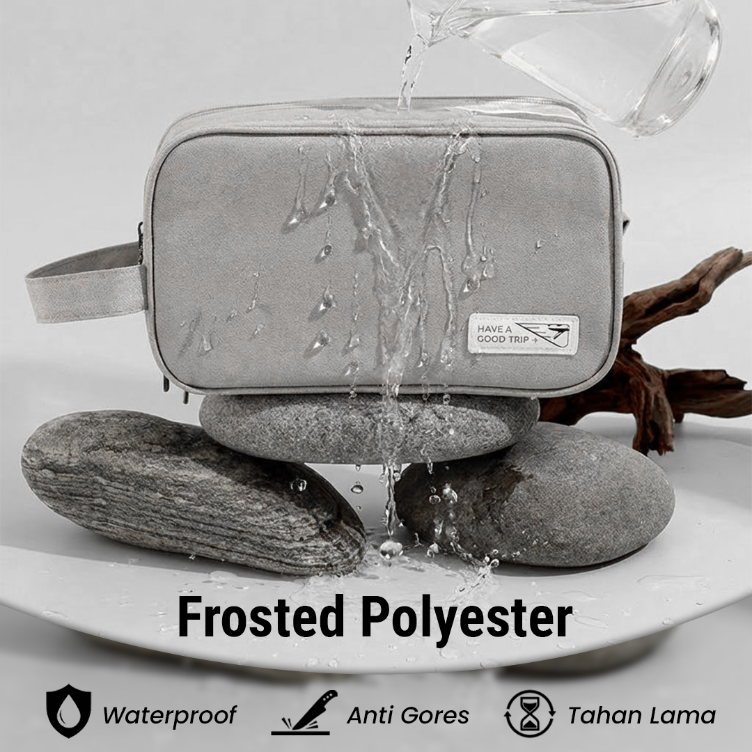 ZEST Tas Travel Organizer Toiletry Bag Multifunctional Waterproof - RH2322 Gambar produk ZEST Tas Travel Organizer Toiletry Bag Multifunctional Waterproof - RH2322