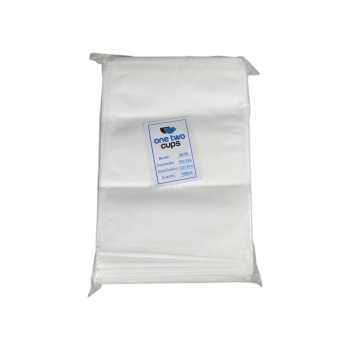 Gambar produk One Two Cups Kantong Teh Filter Saringan Tea Bag Disposable 100 PCS 13x18cm - M100 - Kemasan