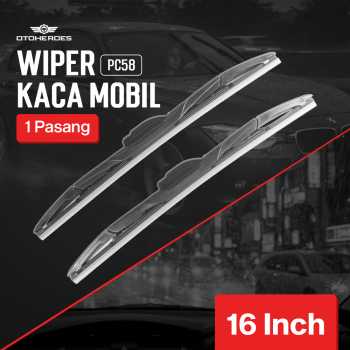 OTOHEROES Wiper Kaca Mobil Boneless Universal 3 Section 1 Pair - PC58