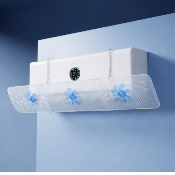 UNIFIT Cover Angin AC Adjustable Windshield Deflector 52x86cm - GB002