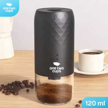 One Two Cups Alat Penggiling Kopi Elektrik Coffee Grinder 1800mAh - KMDJ-3A