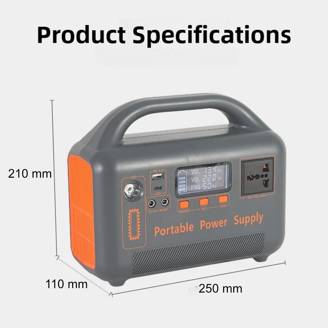 Gambar produk SUYIJIA Portable Power Supply Station Outdoor Generator 400W 60000mAh - M400-01
