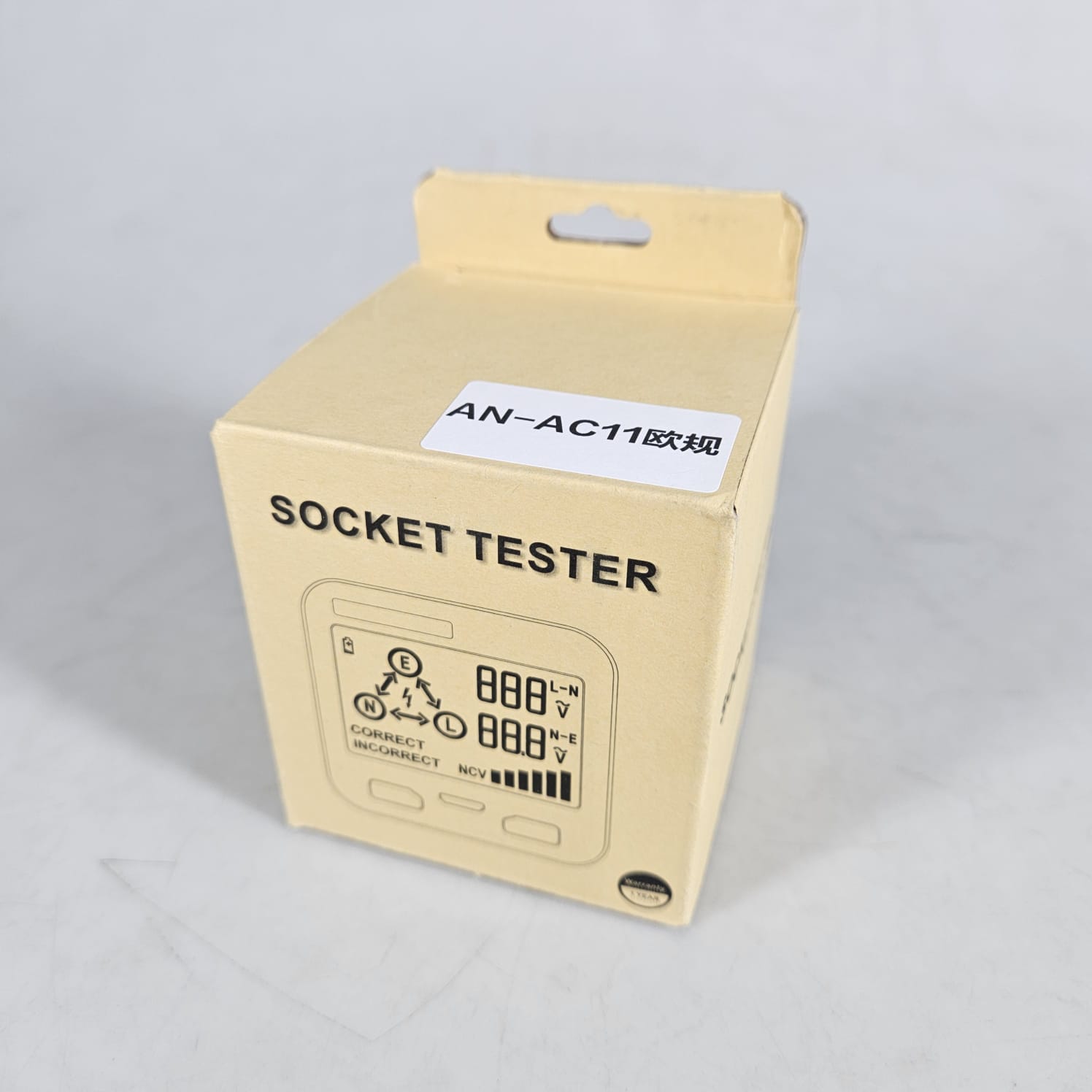 Gambar produk ANENG Stop Kontak Voltage Tester Grounding Polarity Phase Check - AC11