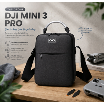 Gambar produk ZINTICH Tas Drone Hard Shell Protective Storage Bag DJI Mini 3 Pro - Z30