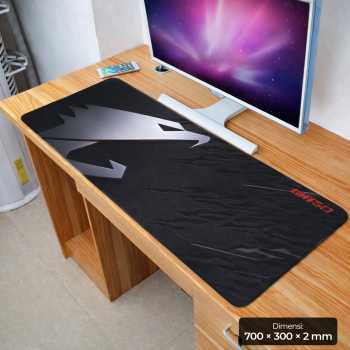 TaffGO Mouse Pad Gaming XL Shadow Eagle Desk Mat 700x300x2mm - RO40