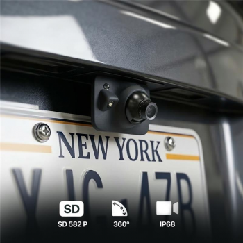 Yoelbaer Kamera Mundur Parkir Mobil 360 Degree 582p Waterproof - GB-412
