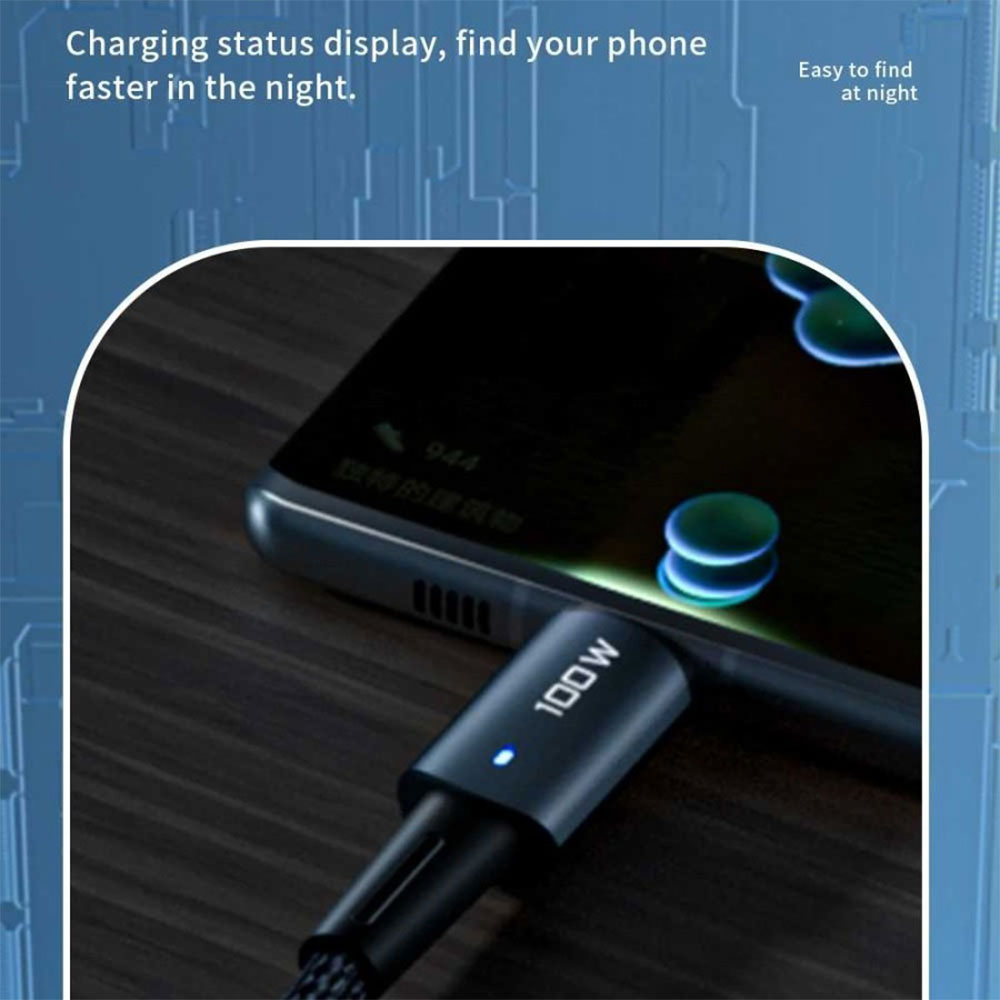 Gambar produk ESSAGER Sunset Kabel Data USB Type C to Type C Fast Charging 5A 100W 1M - EXCTT1-CG03