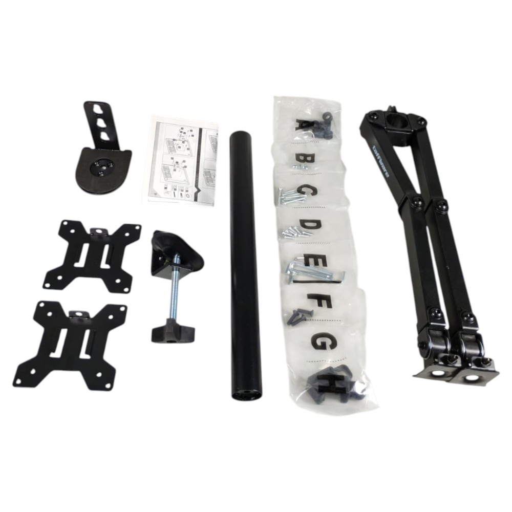 Taffware Bracket Monitor Table Mount Dual Arm VESA 100x100 13-27 Inch - KMT-2 Gambar produk Taffware Bracket Monitor Table Mount Dual Arm VESA 100x100 13-27 Inch - KMT-2