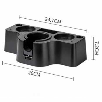 Gambar produk PUSEE Wadah Alat Kopi Portafilter Tamper Mat Storage Adjustable - BB-350