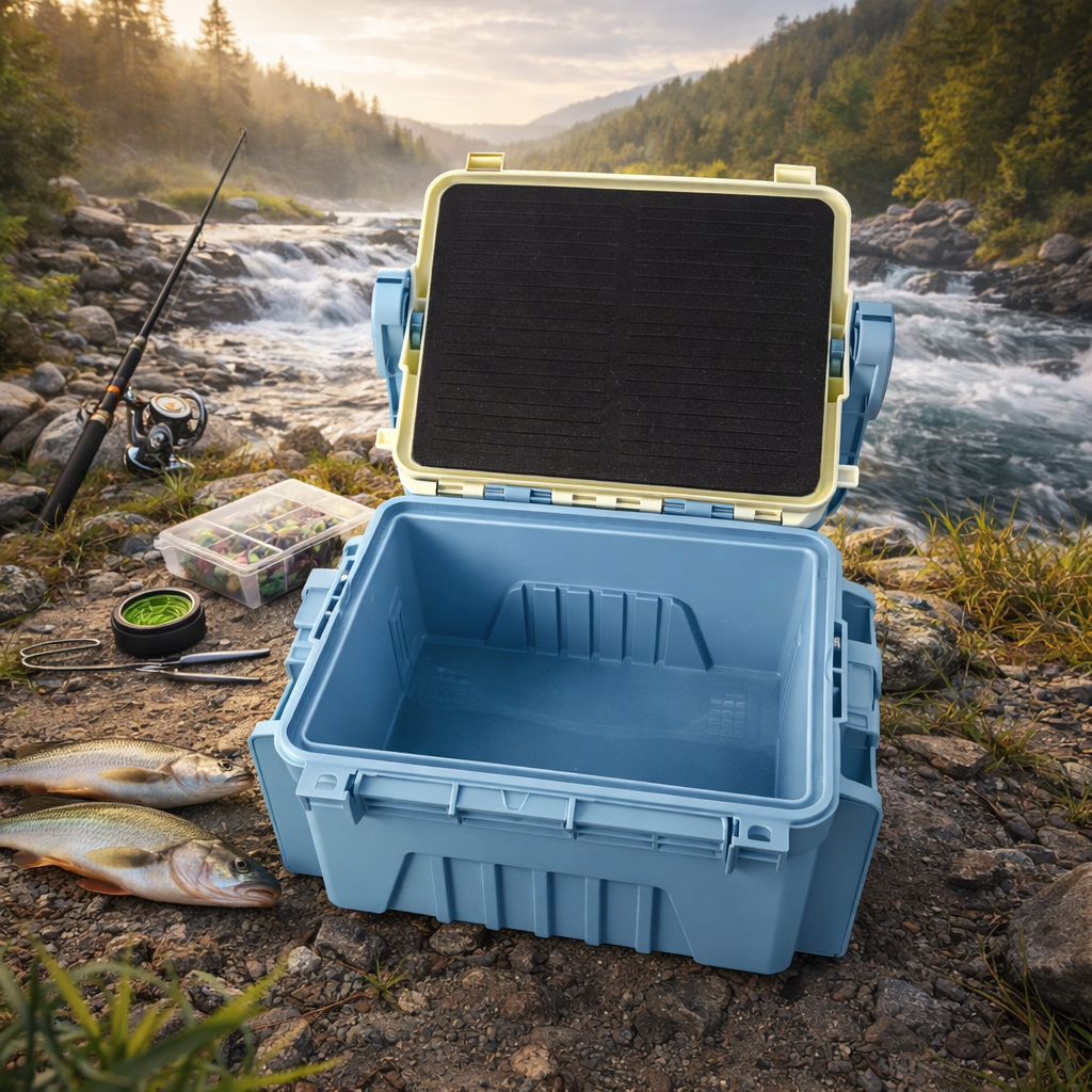 TaffSPORT Kotak Perkakas Pancing Fishing Tackle Box Double Layer 6L - JF-31 Gambar produk TaffSPORT Kotak Perkakas Pancing Fishing Tackle Box Double Layer 6L - JF-31