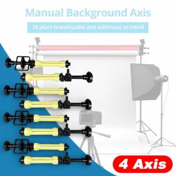 RUNJINFOTO Holder Backdrop Manual Expander Roller Studio Background - RF-15